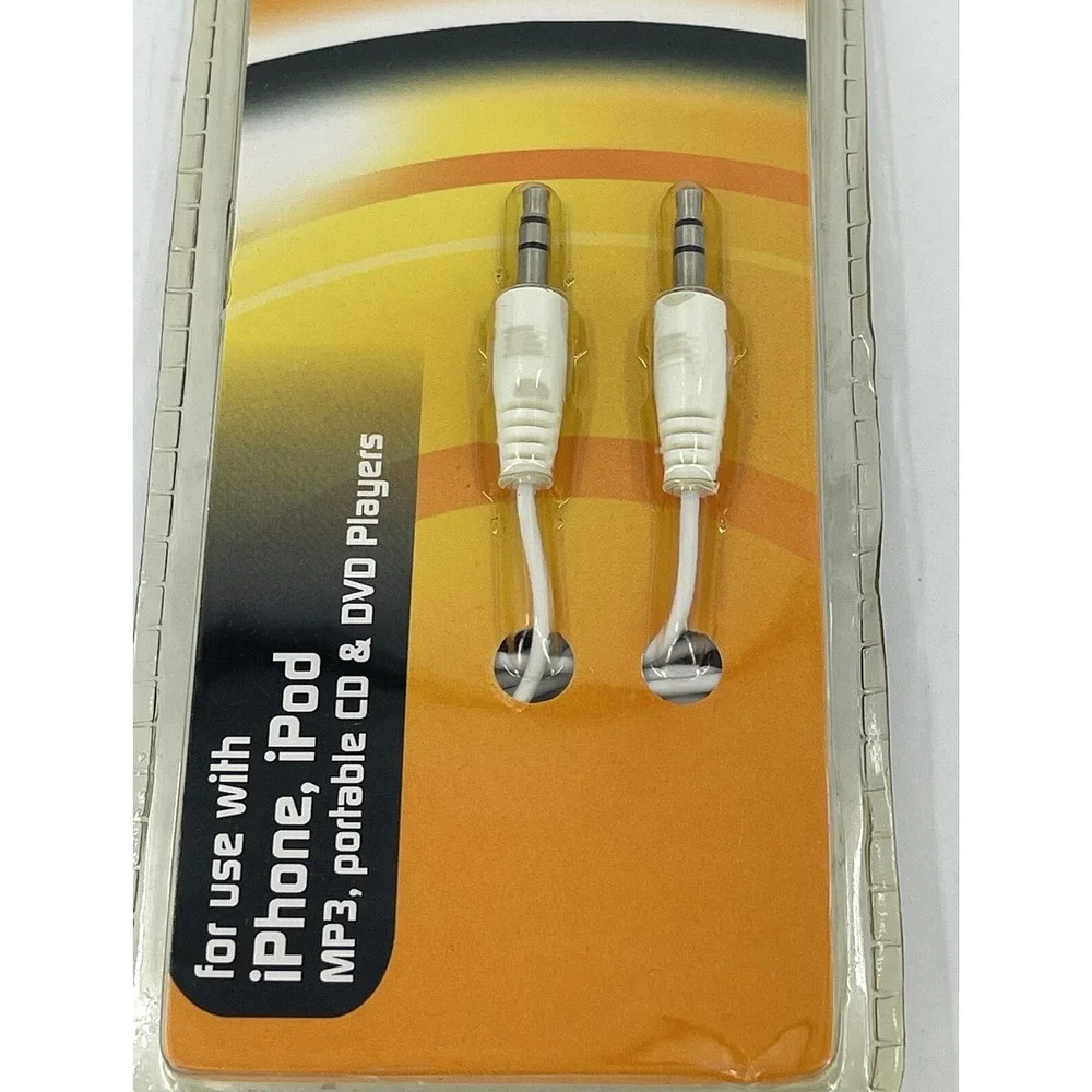 NEW! Duracell Stereo Audio Cable DU7105, Use w/ Any Device with a‎ 3.5mm Jack